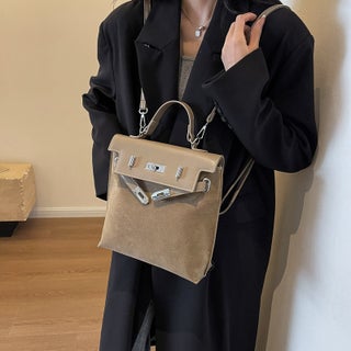 Retro Satchel Korean Backpack Large Capacity Mud color small size - pzsku/Z44BA32132B14D7F81699Z/45/1746220473/e6be2772-7668-4c7f-8620-c3833caa0604