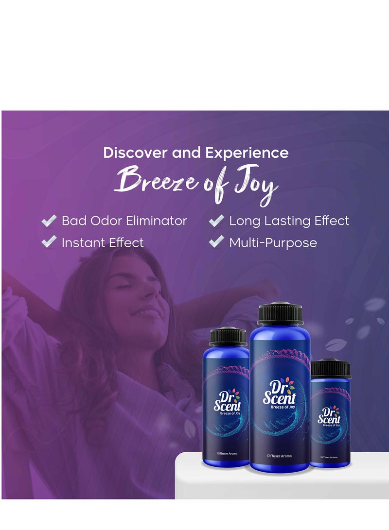 Dr Scent Diffuser Aroma Magic, Feel the Spicy Notes of Mandarin Orange, Sweet Floral Notes of Jasmine, with Medium White Woods Finish (500ml) - Image 4