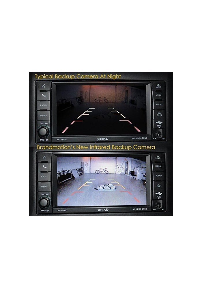 Brandmotion 9002-8858V2 Rear Vision System with CMOS Infrared Camera for Jeep Wrangler JK - Image 2