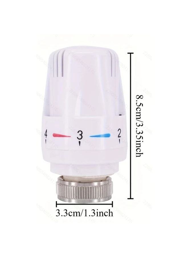 4pcs Automatic Temperature Control Radiator Valve Head Frost Prevention Heating System - Image 4