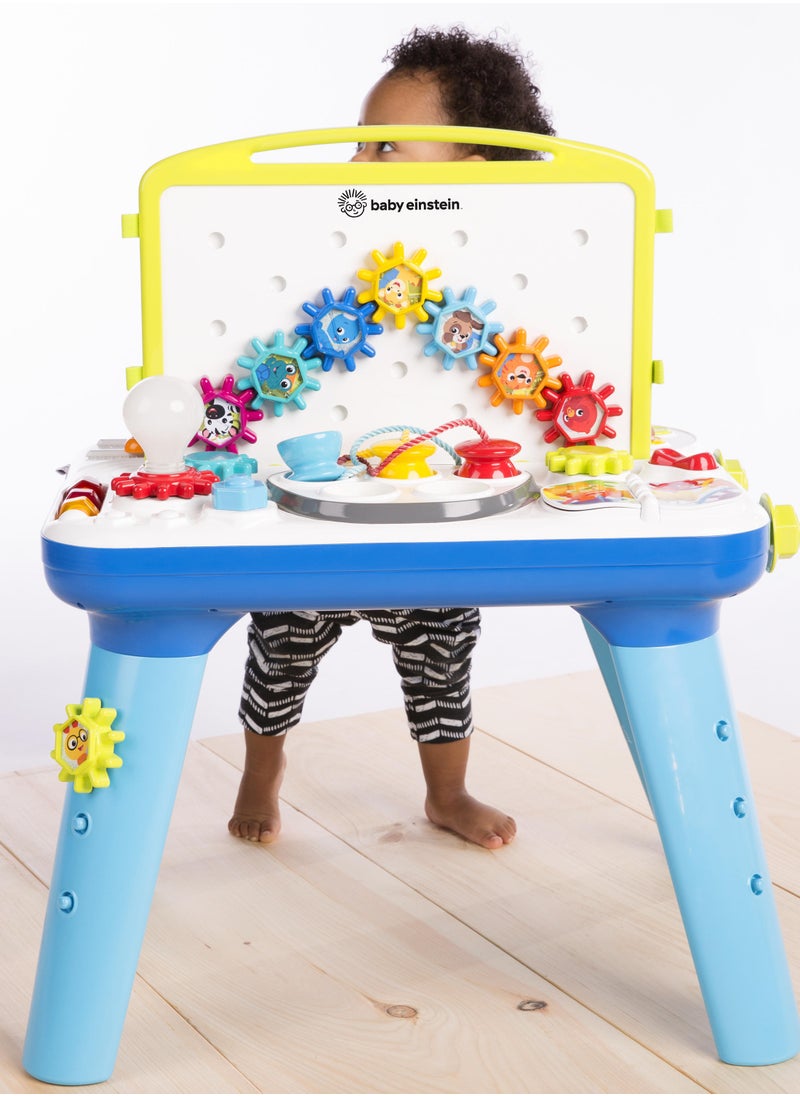 Baby Einstein - Curiosity Table Activity Station, Learning Table with Gears, Lights, Art Surface & 65 Melodies, For Toddlers 12 Months+ - Image 1