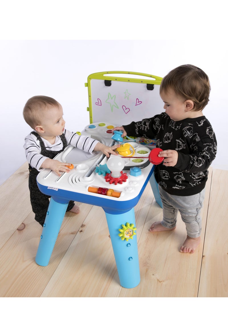 Baby Einstein - Curiosity Table Activity Station, Learning Table with Gears, Lights, Art Surface & 65 Melodies, For Toddlers 12 Months+ - Image 1