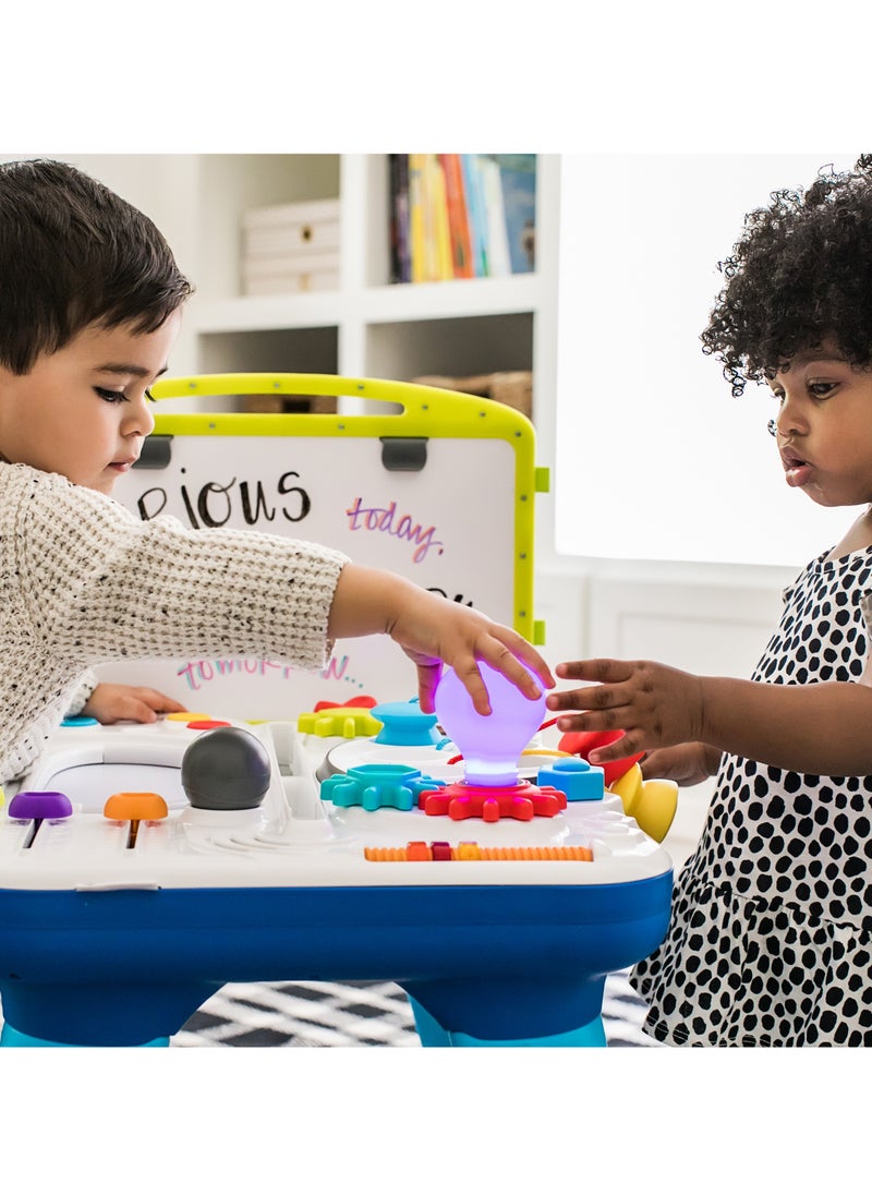 Baby Einstein - Curiosity Table Activity Station, Learning Table with Gears, Lights, Art Surface & 65 Melodies, For Toddlers 12 Months+ - Image 1