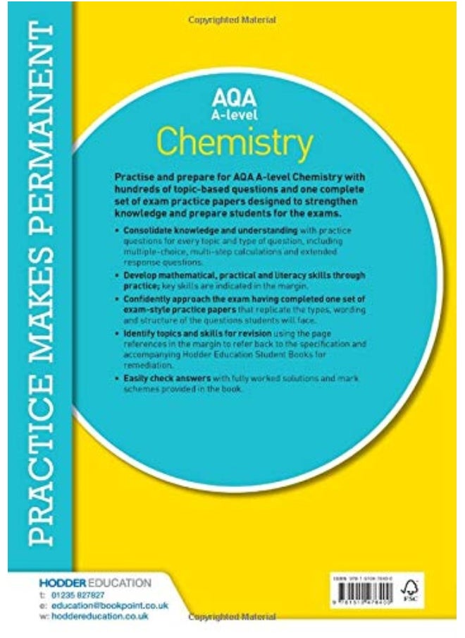 Practice makes permanent: 600+ questions for AQA A  - Image 1