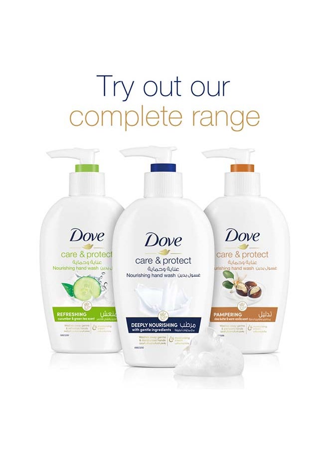 Dove Shea Butter And Vanilla Hand Wash 250ml  - Image 4