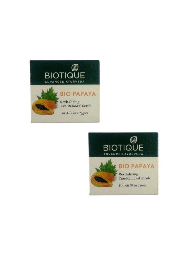 Biotique Bio Papaya Revitalizing Tan Removal Scrub 75Gm - Image 1