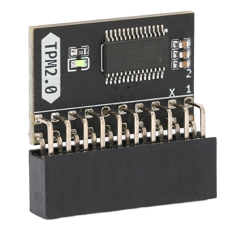 TPM 2.0 Encryption Security Module 20-Pin LPC Remote Card - Strong Encryption Processor for High Security PC System - Image 2