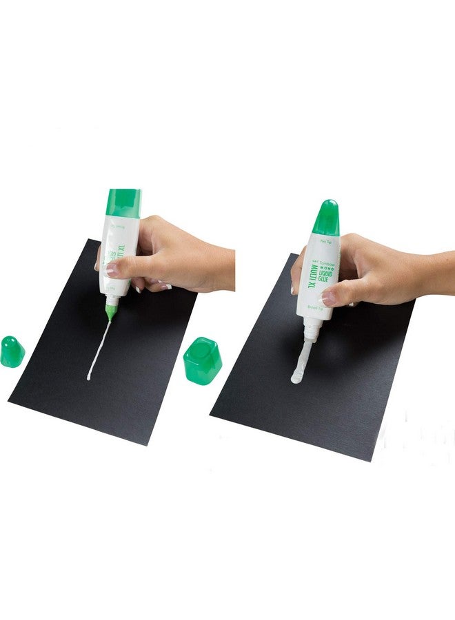 Tombow Tombow 52195 MONO Multi XL Liquid Glue, 1.76 Ounce Each, 10-Pack. Value Size, Multi-Purpose Glue with Dual Tip Dispenser. - Image 5