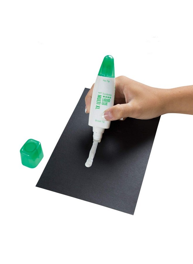 Tombow Tombow 52195 MONO Multi XL Liquid Glue, 1.76 Ounce Each, 10-Pack. Value Size, Multi-Purpose Glue with Dual Tip Dispenser. - Image 3