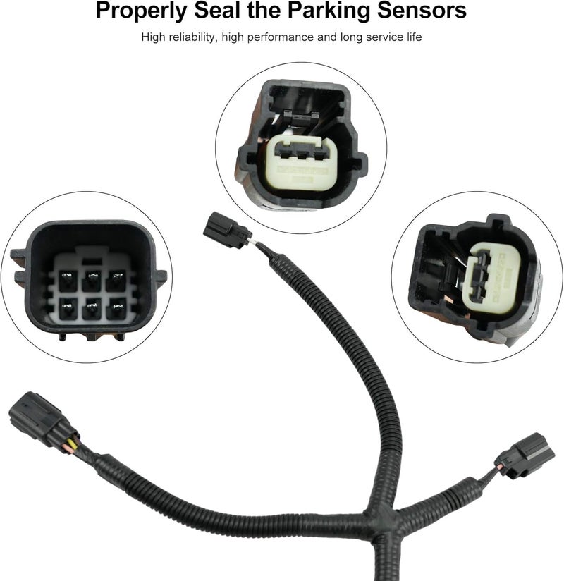 Tavaski Rear Park Assist Wiring Harness - 68031820AA for Dodge RAM 1500, 2500, 3500 (2009-2019) - Image 2