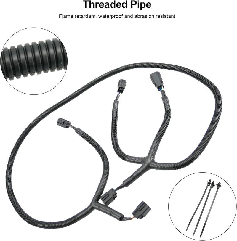 Tavaski Rear Park Assist Wiring Harness - 68031820AA for Dodge RAM 1500, 2500, 3500 (2009-2019) - Image 4