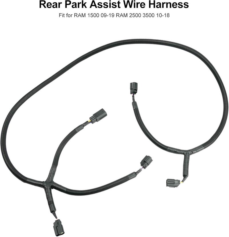 Tavaski Rear Park Assist Wiring Harness - 68031820AA for Dodge RAM 1500, 2500, 3500 (2009-2019) - Image 5