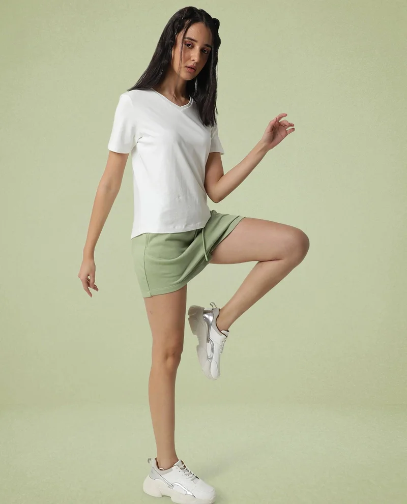 ريريزم Women's Mid Rise Shorts