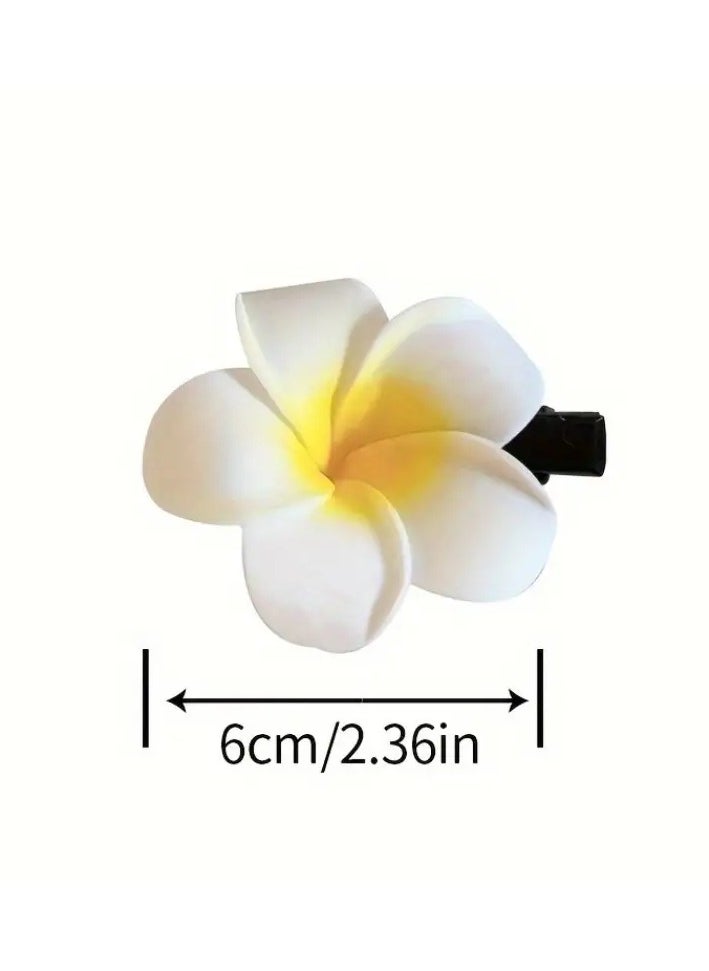 Generic Elegant Hair Clip Set With Flower Design - 12 Pieces.  - Image 4