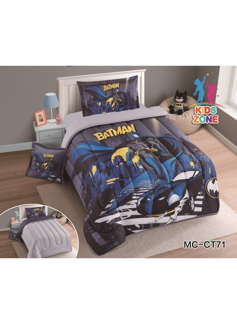 4-piece children's microfiber bed sheet set with digital prints for your child's comfort, size 170*230