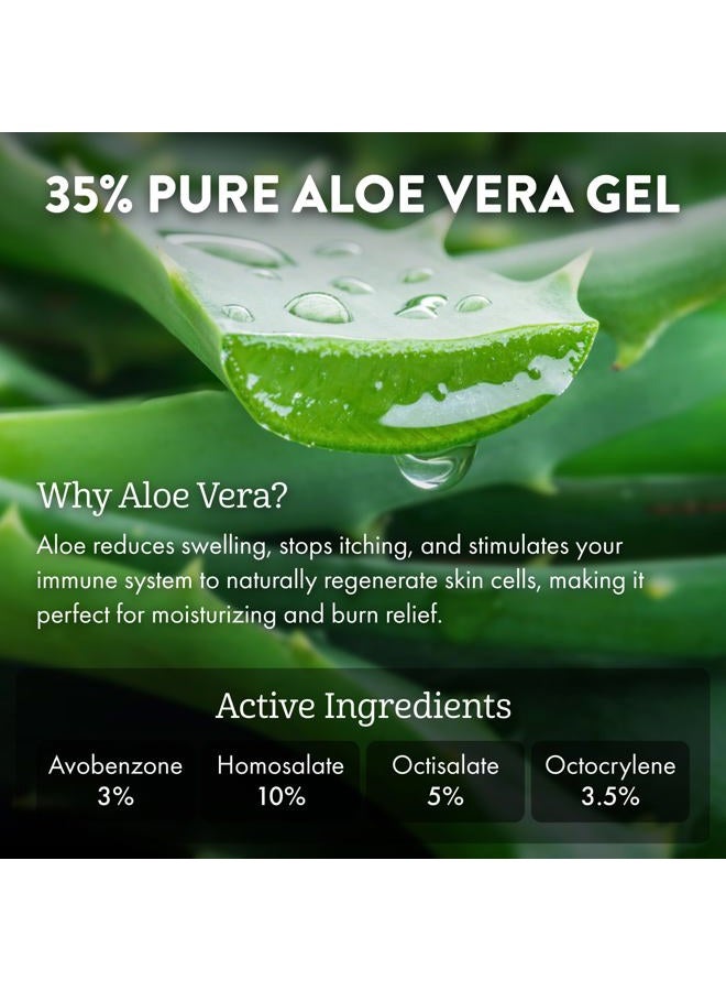 Aloe Up Sport SPF 30 Sunscreen Lotion 6oz - Image 3