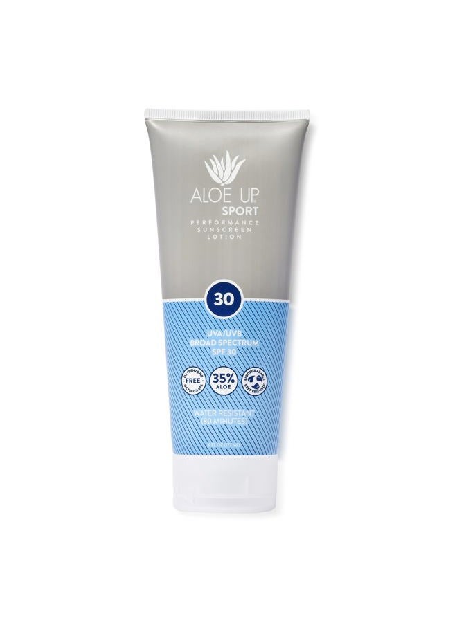 Aloe Up Sport SPF 30 Sunscreen Lotion 6oz - Image 1