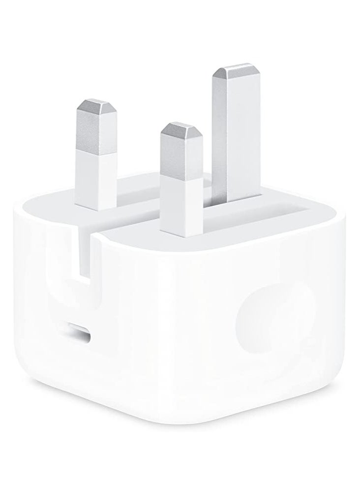 ALFY & CO - iPhone Charger Type C PD 20W Fast USB C Charger iPhone 15 Fast Charger Head Type-C Power Plug Universal Travel Adapter USB-C Plug for iPhone 15/15 Pro Max/15 Pro/15 Plus/14/13/12/11,etc White - Image 1