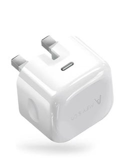 ALFY & CO iPhone Charger Type C PD 20W Fast USB C Charger iPhone 15 Fast Charger Head Type-C Power Plug Universal Travel Adapter USB-C Plug for iPhone 15/15 Pro Max/15 Pro/15 Plus/14/13/12/11,etc White  - Image 3