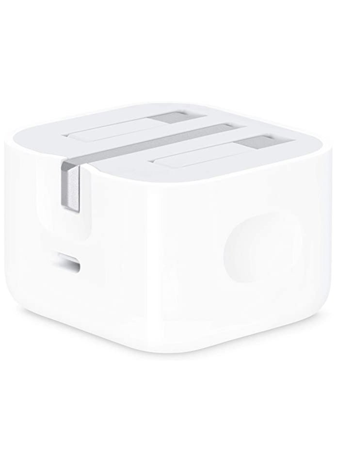 ALFY & CO - iPhone Charger Type C PD 20W Fast USB C Charger iPhone 15 Fast Charger Head Type-C Power Plug Universal Travel Adapter USB-C Plug for iPhone 15/15 Pro Max/15 Pro/15 Plus/14/13/12/11,etc White - Image 1