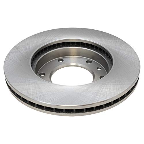 TRQ Front Brake Pad & Rotor Kit Brake Pads Brake Rotor Semi-Metallic Compatible with 2007-2008 Hyundai Entourage 2006-2014 Kia Sedona - Image 4