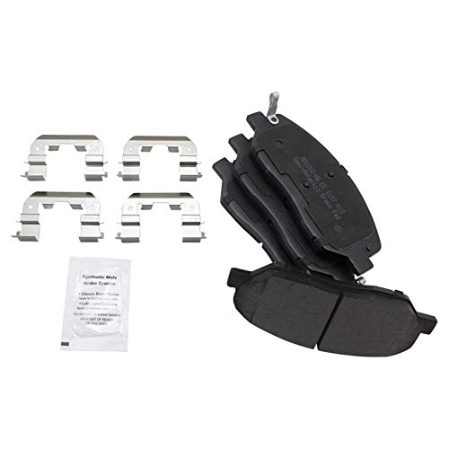 TRQ Front Brake Pad & Rotor Kit Brake Pads Brake Rotor Semi-Metallic Compatible with 2007-2008 Hyundai Entourage 2006-2014 Kia Sedona - Image 3