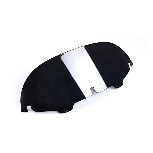 WYNMOTO Black 7" Windshield Windscreen Compatible for 1996-2013 Harley Davidson Touring Street Glide Electra Glide FLHT FLHTCU Ultra Classic Glide FLHX FLHTK Tri Glide 96-13 - Image 4