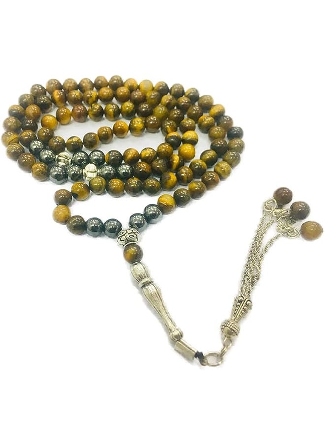 Generic Tiger Eye Stones Rosary 