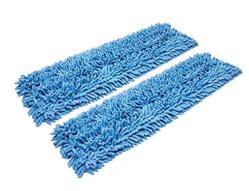 Real Clean 24 Inch Chenille Microfiber Wet Mop Pad (Pack of 2) - Image 1
