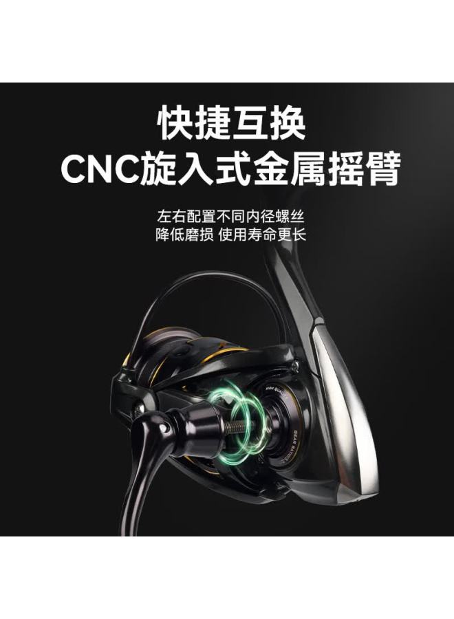 King Lure King Micro Spinning Reel Long Cast Micro Baitcasting Reel Deep Shallow Line Cup Slant Mouth Reel Sea Fishing Rock Fishing Qiaozui Fishing Reel 800 - Image 2