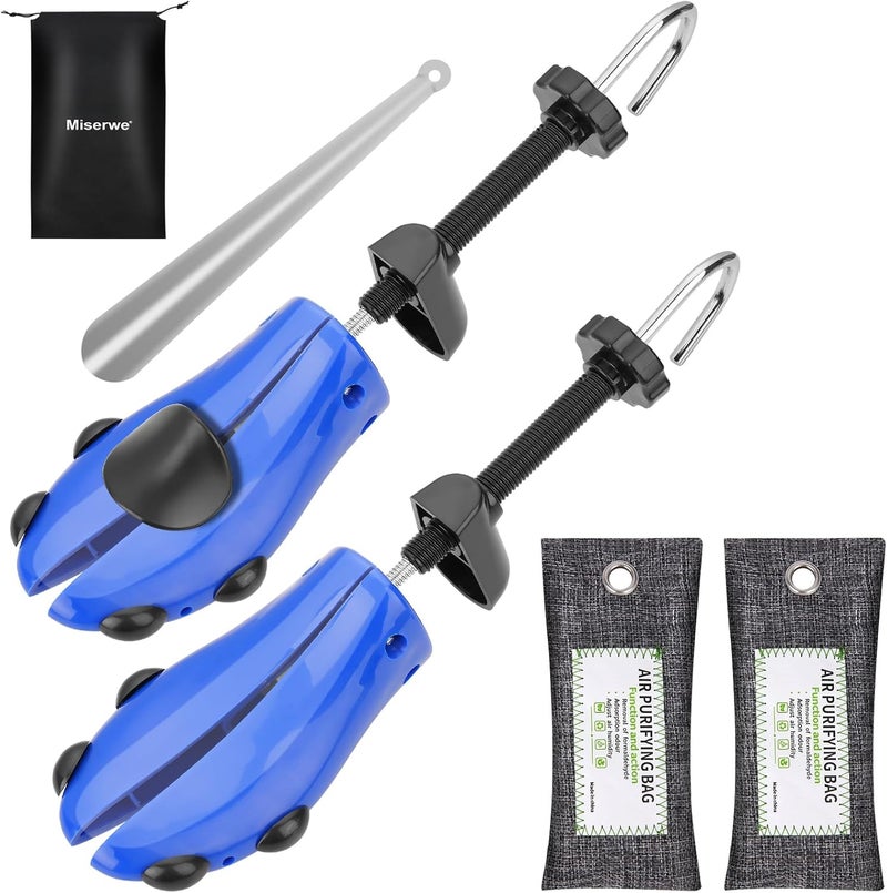 Miserwe Shoe Stretcher with Carrying Bag Professional Adjustable Shoe Stretcher for Men and Women - Image 1