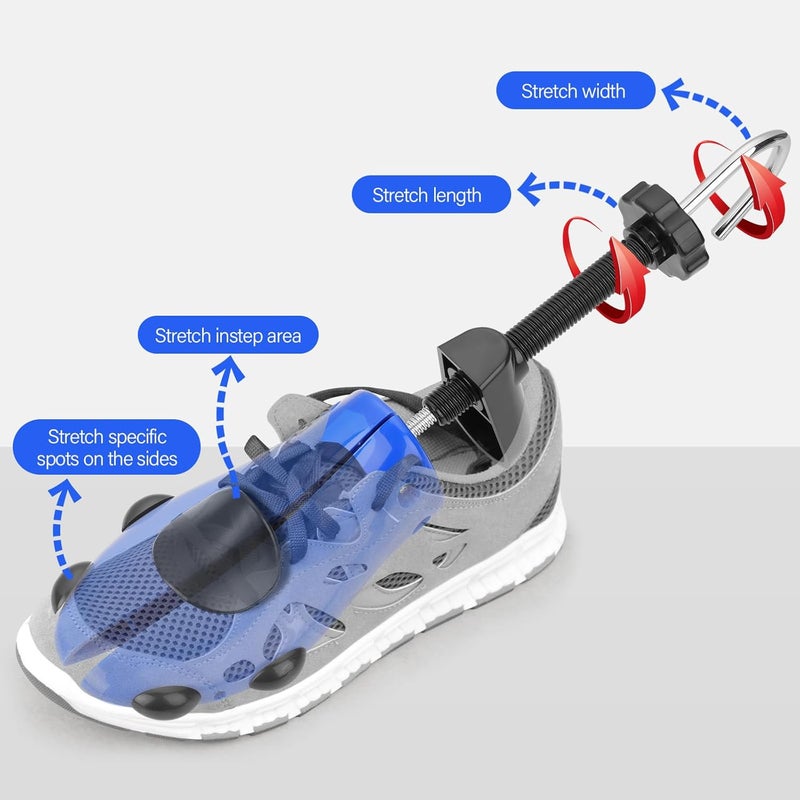 Miserwe Shoe Stretcher with Carrying Bag Professional Adjustable Shoe Stretcher for Men and Women - Image 5