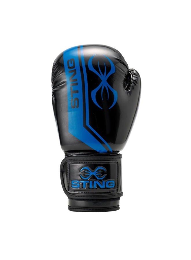 Sting Armalite Boxing Gloves for Men & Women - Pro-Grade Tech Gear with Hi Flow Core - Ideal for Boxing, MMA & Muay Thai -14 Oz, Black/Blue - Men & Women - Image 2