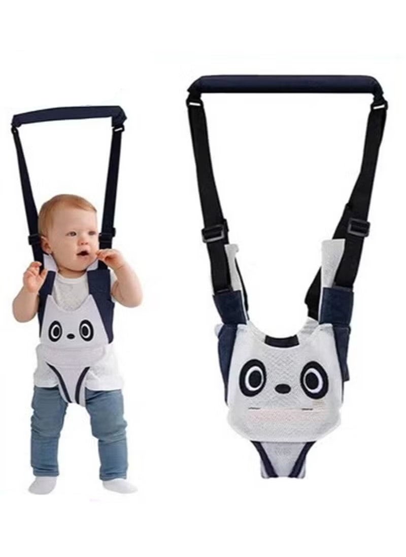 Gonice Baby Walking Harness, Adjustable Baby Walking Assistant with Detachable Crotch, Child Learning Walk Trainer Tool for 6-24 Month Old (White)  - Image 1