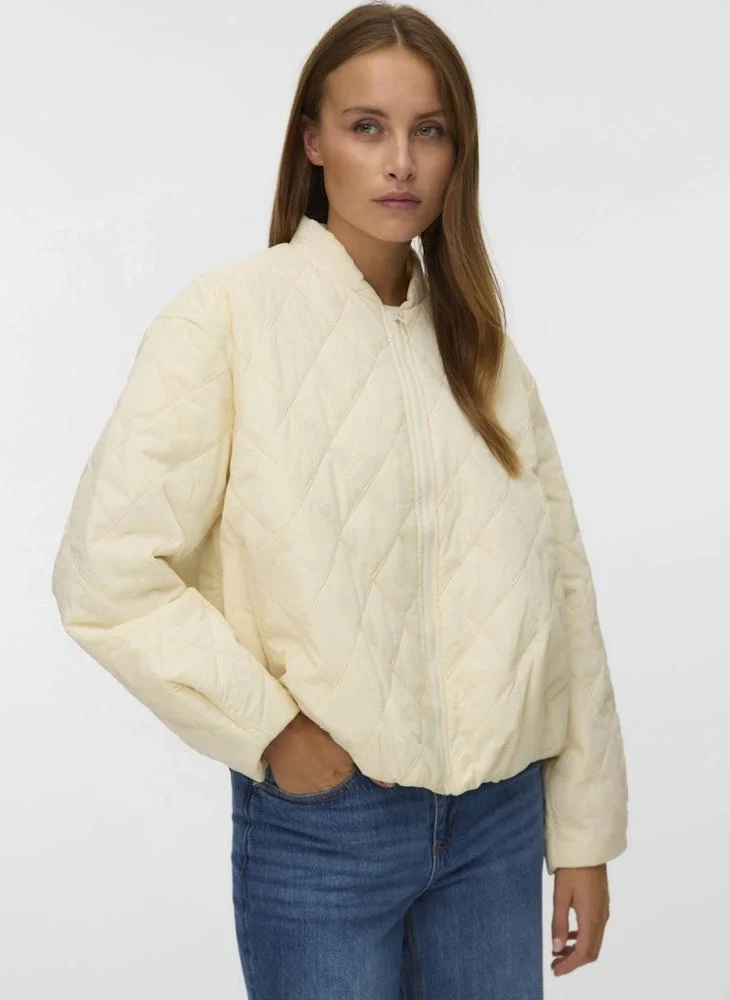 VERO MODA ROBBIE Long sleeve QUILTED JACKET