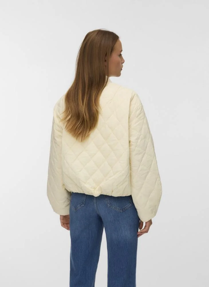 VERO MODA ROBBIE Long sleeve QUILTED JACKET