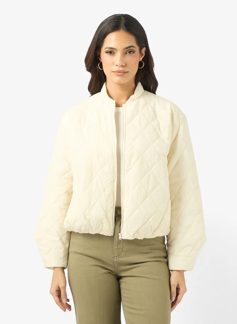 ROBBIE Long sleeve QUILTED JACKET