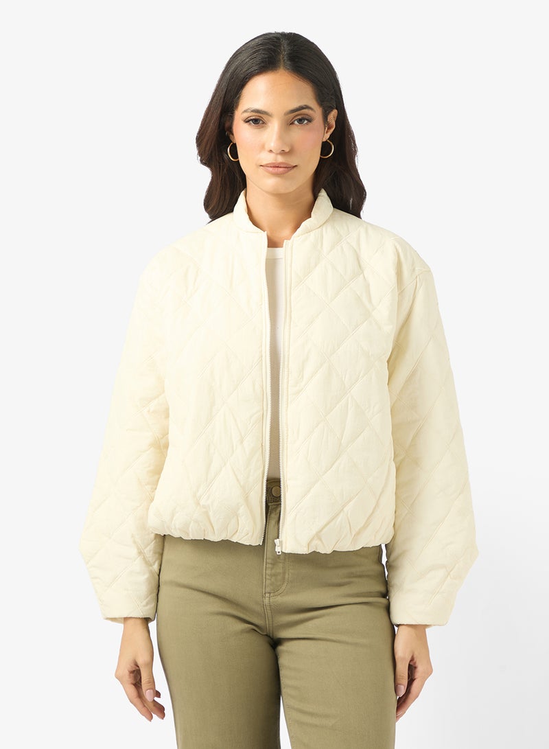 VERO MODA ROBBIE Long sleeve QUILTED JACKET - Image 1