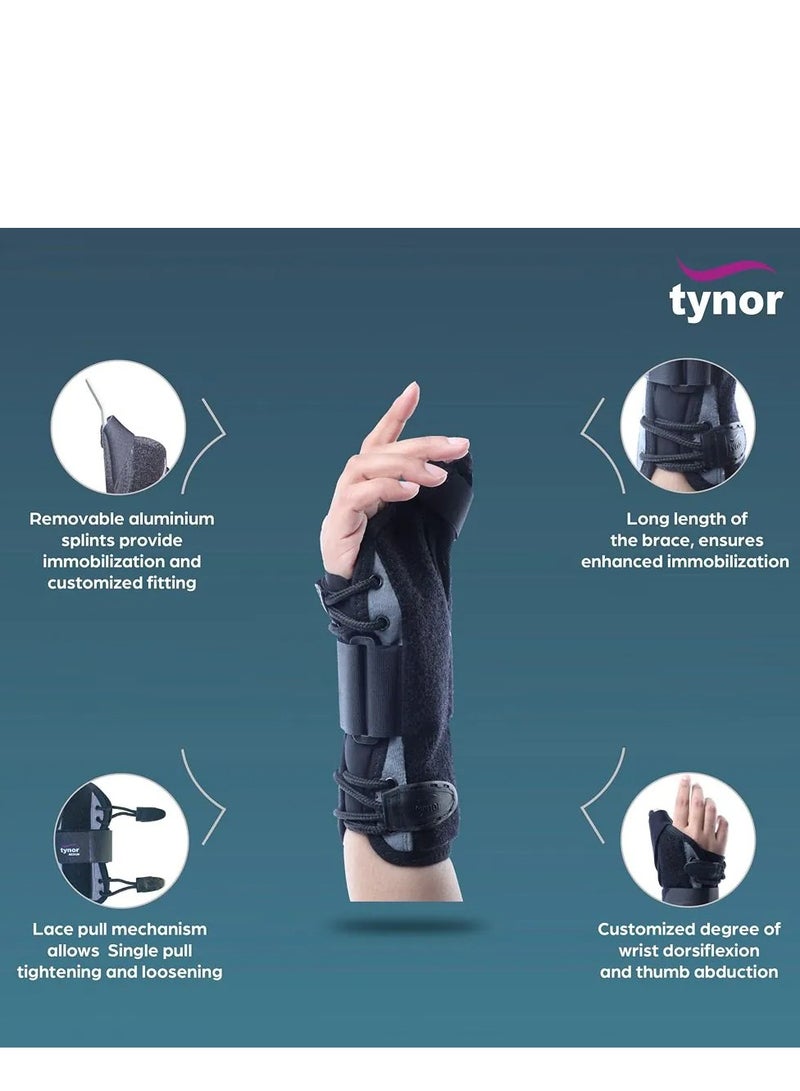 Tynor Wrist Splint with Thumb E 44 - Image 3