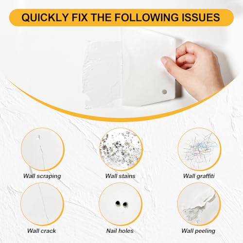 aididan 12.2oz Drywall Hole Repair Kit, A One-Stop Solution for Your Wall Problems (Wall Repair Putty/Wall Patches/Sanding Sponge/Putty Knife/Scrapers/Gloves) for Quickly Repairing Wall Problems (1 Pack) - Image 3