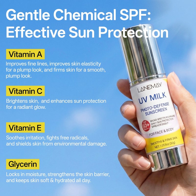 LANEMAY Sunscreen Lotion 30g SPF50+ PA+++ (Face & Body Use) - Image 2