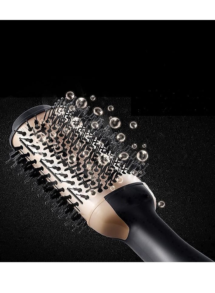Hot Air Brush,Hair Dryer Brush, Professional Hair Dryer & Volumizer 3 in 1 Upgrade Anti-Scald Negative Ionic Technology Hair Straightener Brush,Salon Negative Ion Ceramic Electric Blow Dryer - Image 2
