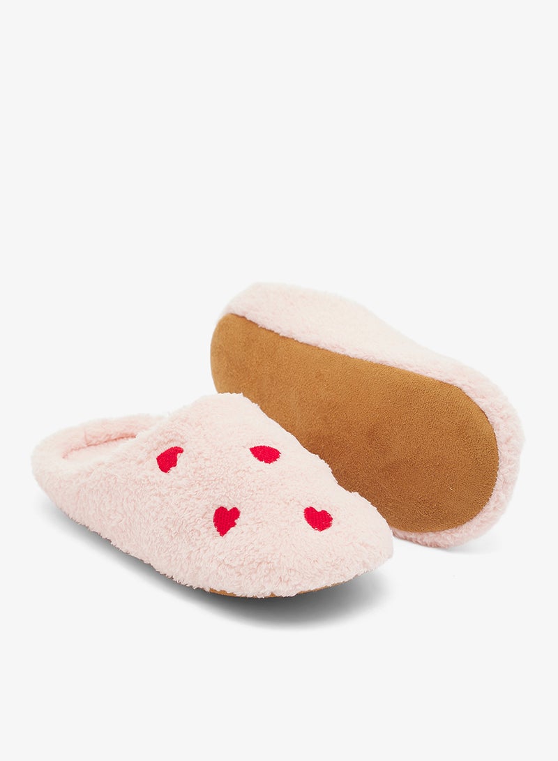 جينجر شباشب غرفة نوم فرو بطبعة قلب - Image 3