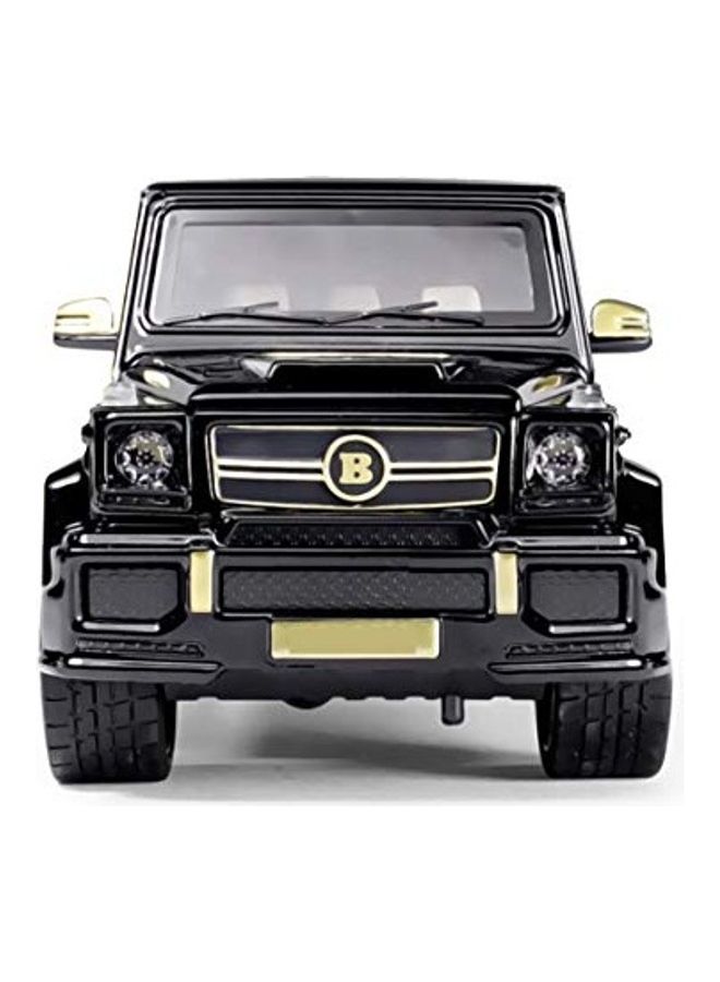 لعبة سيارة مصنوعة  من المعدن المصبوب برابوس بنز تعمل بالسحب للخلف متعدد الألوان 5x12x6بوصة - Image 1