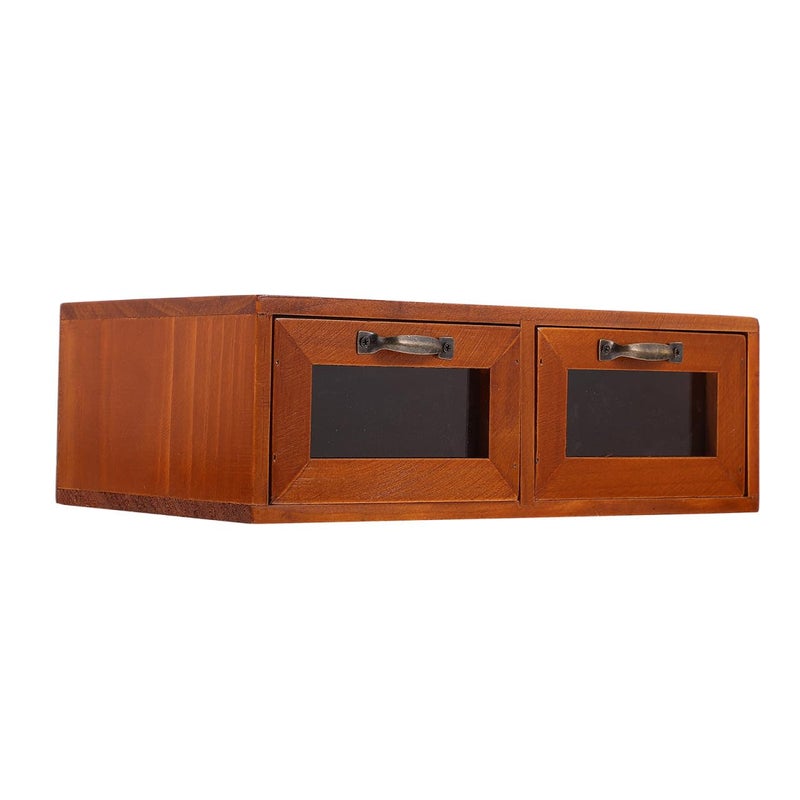 Multifunctional Monitor Stand Storage Drawer Elevated Shelf for Desk Organization - Image 2