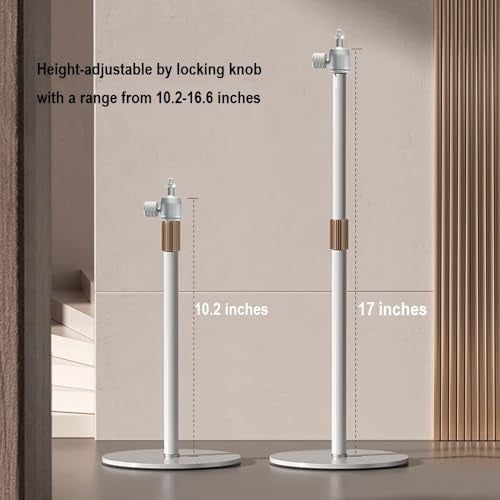 AceTaken White Webcam Magnetic Stand Holder for Logitech Brio 100, Brio 300,Brio 500,C270,C310 webcams - Image 3