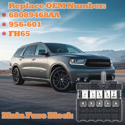 Formiden 956601 Main Fuse Block for Dodge Durango 20112023 Jeep Grand Cherokee WK 20122022 Direct Replacement for 68089468AA FH65 956601 - Image 3