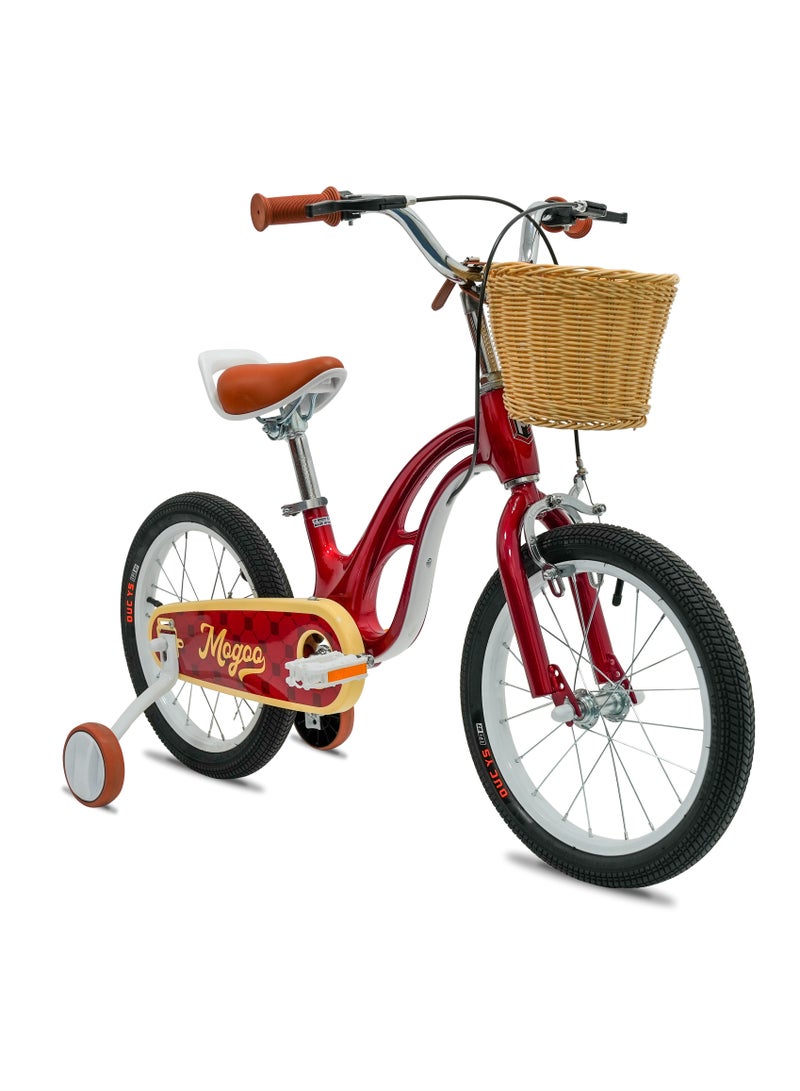 MOGOO Flyer Magnesium Kids Bike 16 Inch Red - Image 2