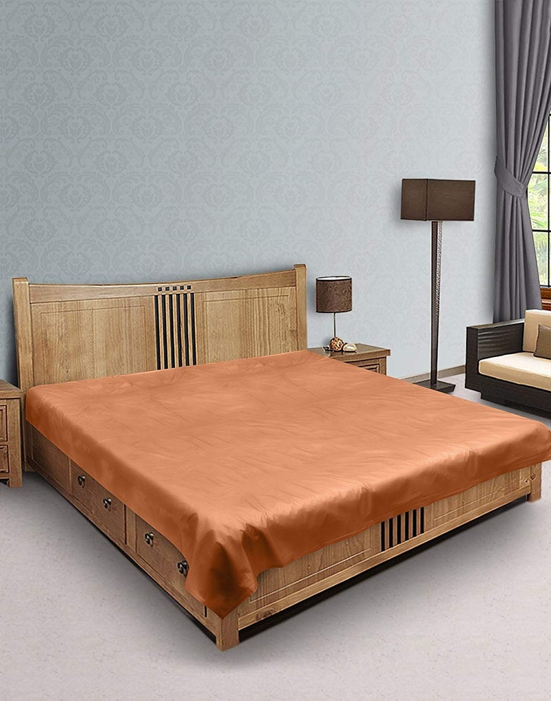 Unique Productions Baby Plastic PVC Mattress Protector Sheet 6x65 ft Gold