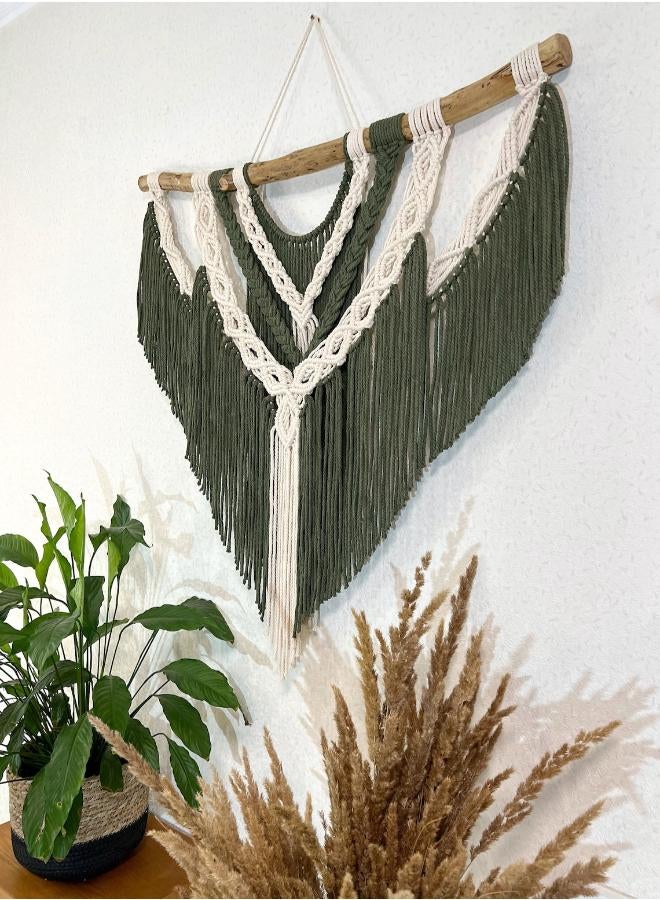 انتيكيانو مكرمية معلقة على الحائط، على الطراز البوهيمي - Image 3